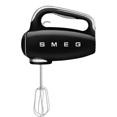 Smeg Hand Mixer Retro-style Black Glossy