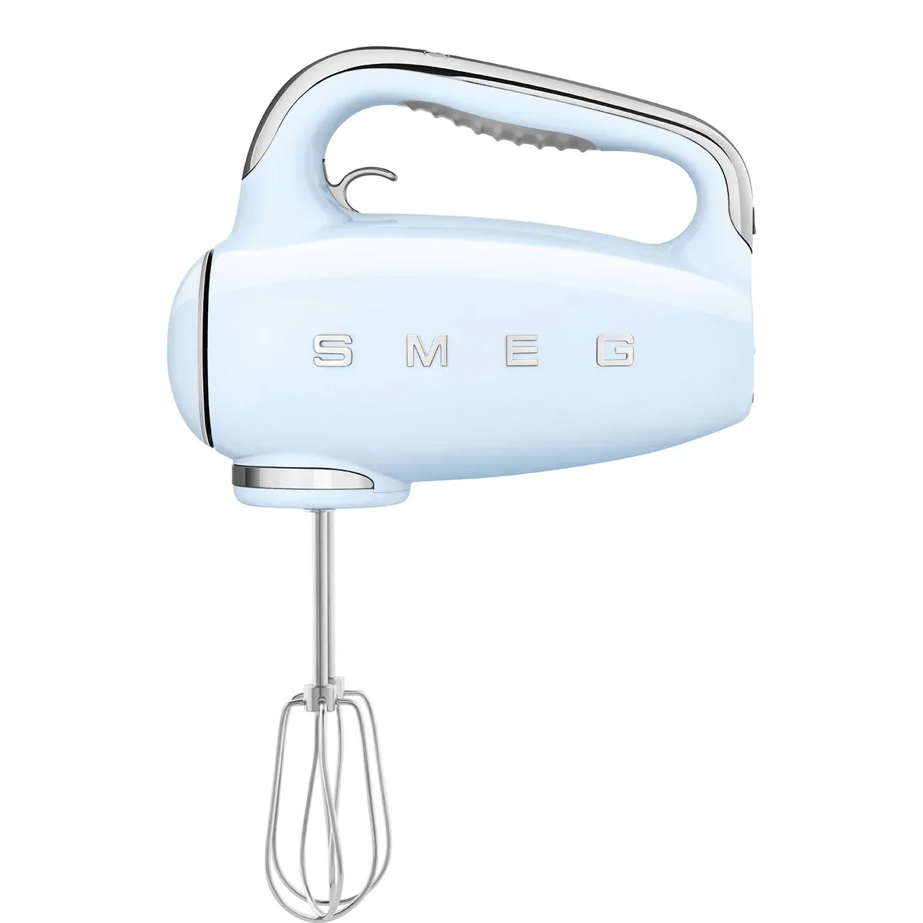 Smeg Hand Mixer Retro-style Pastel Blue Glossy