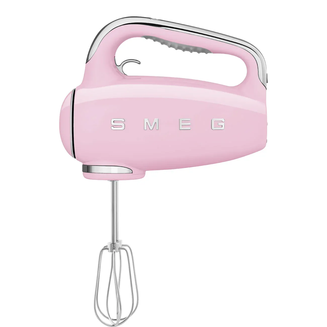 Smeg Hand Mixer Retro-style Pink Glossy