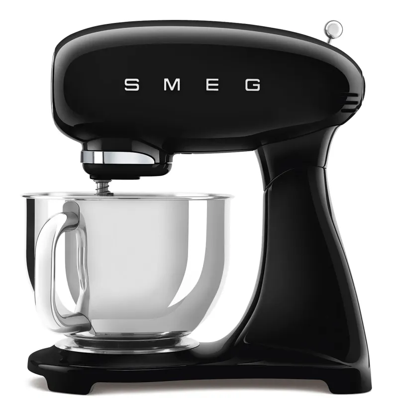 Smeg Stand Mixer Retro-style Black Glossy