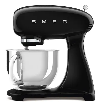 Smeg Stand Mixer Retro-style Black Glossy