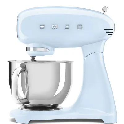 Smeg Stand Mixer Retro-style Pastel Blue Glossy