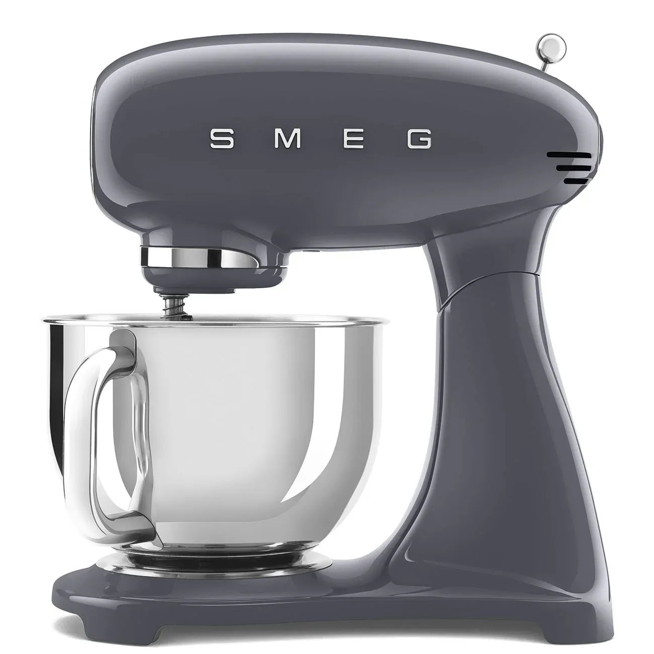 Smeg Stand Mixer Retro-style Slate Gray Glossy