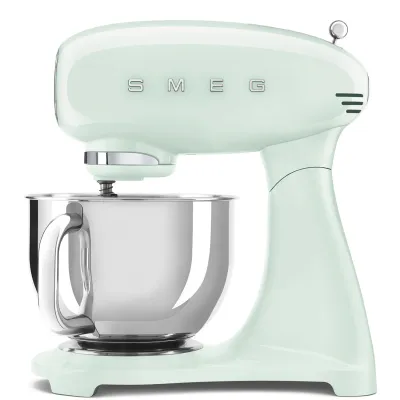 Smeg Stand Mixer Retro-style Pastel Green Glossy
