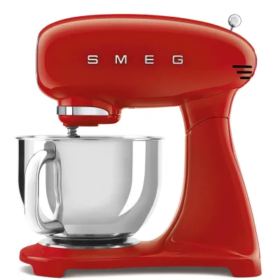 Smeg Stand Mixer Retro-style Red Glossy