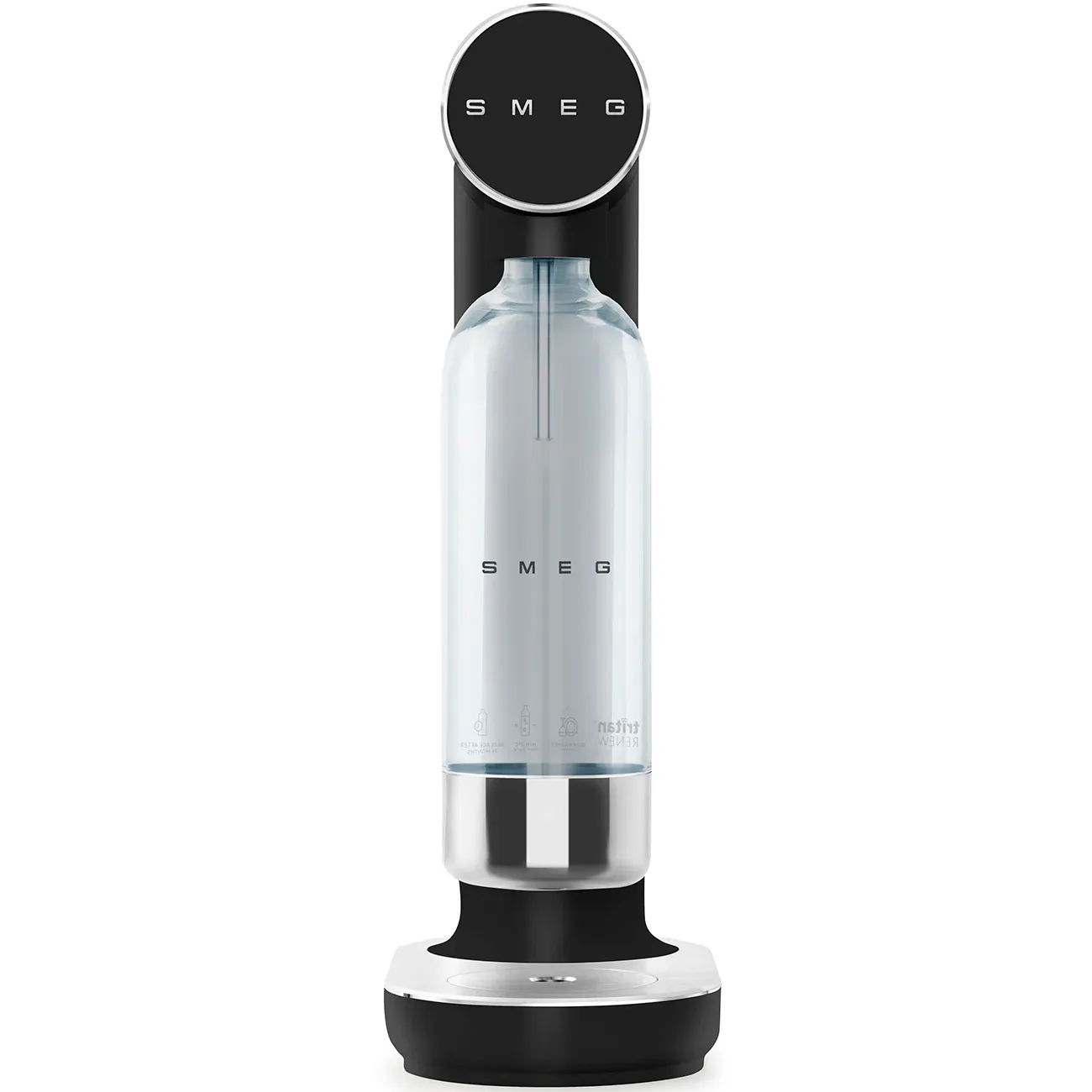 Smeg Sparkling Water Maker - Collezione Black Matte
