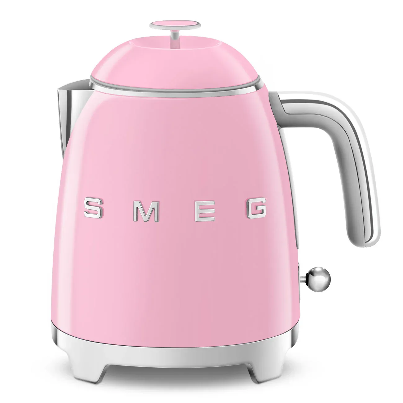 Smeg Electric Mini Kettle Retro-style Pink Glossy
