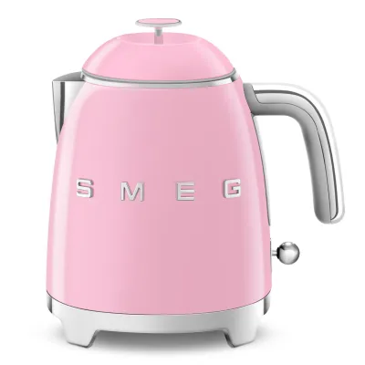 Smeg Electric Mini Kettle Retro-style Pink Glossy