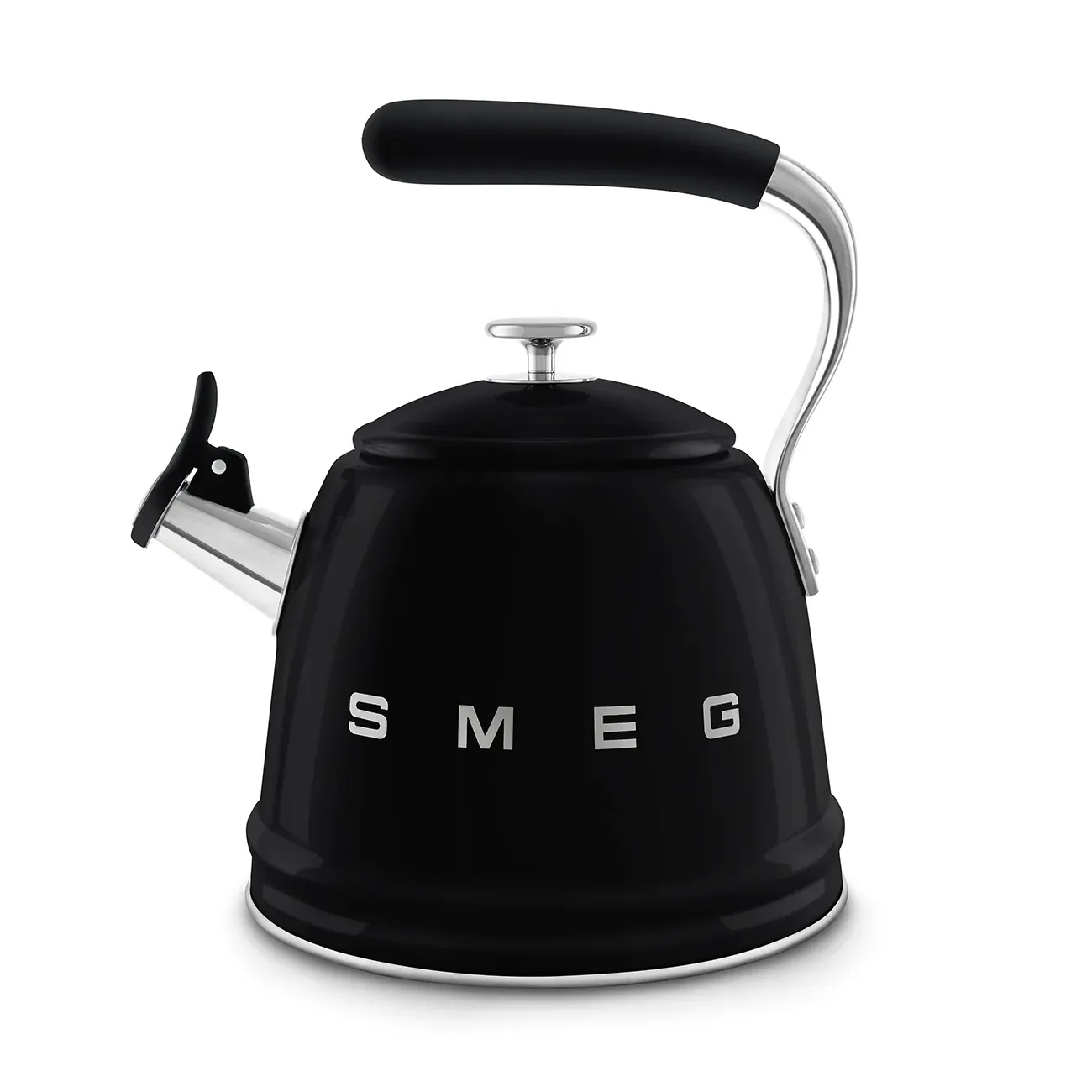Smeg Kettle Retro-style Black Glossy