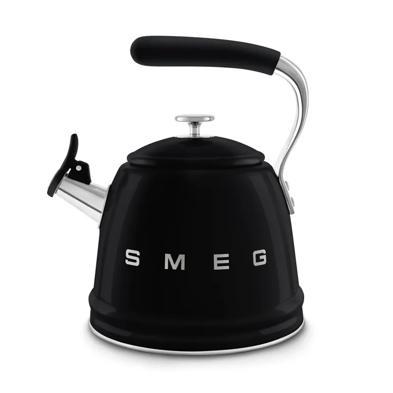 Smeg Kettle Retro-style Black Glossy