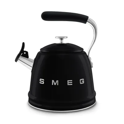 Smeg Kettle Retro-style Black Glossy