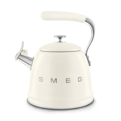 Smeg Kettle Retro-style Cream Glossy