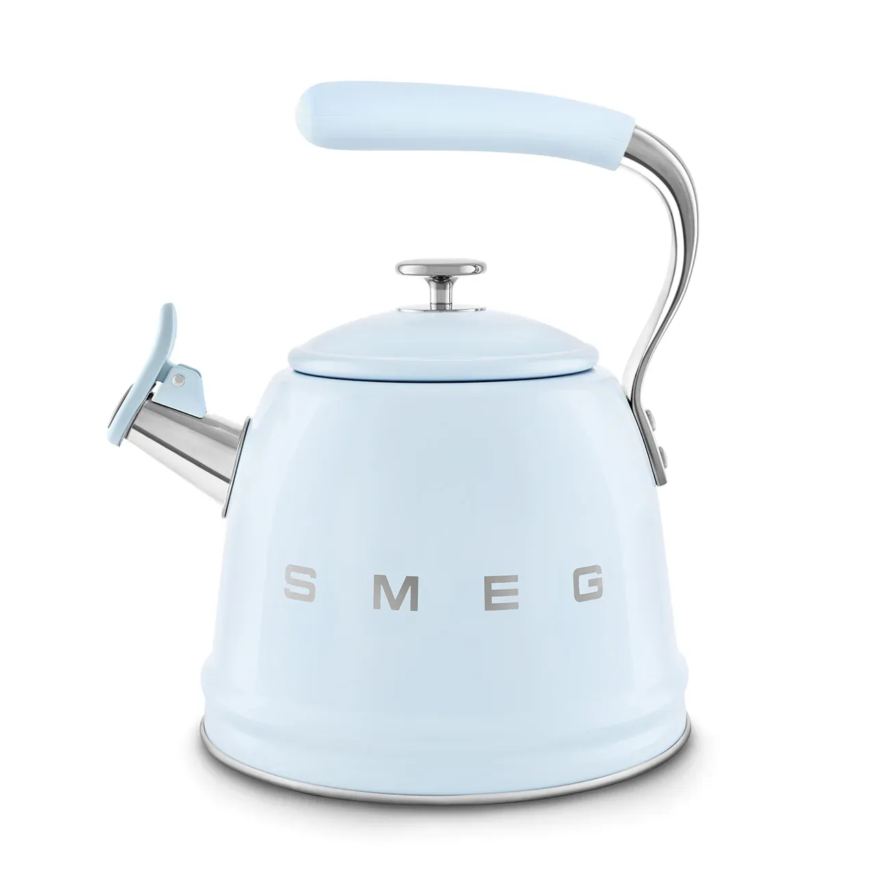 Smeg Kettle Retro-style Pastel Blue Glossy