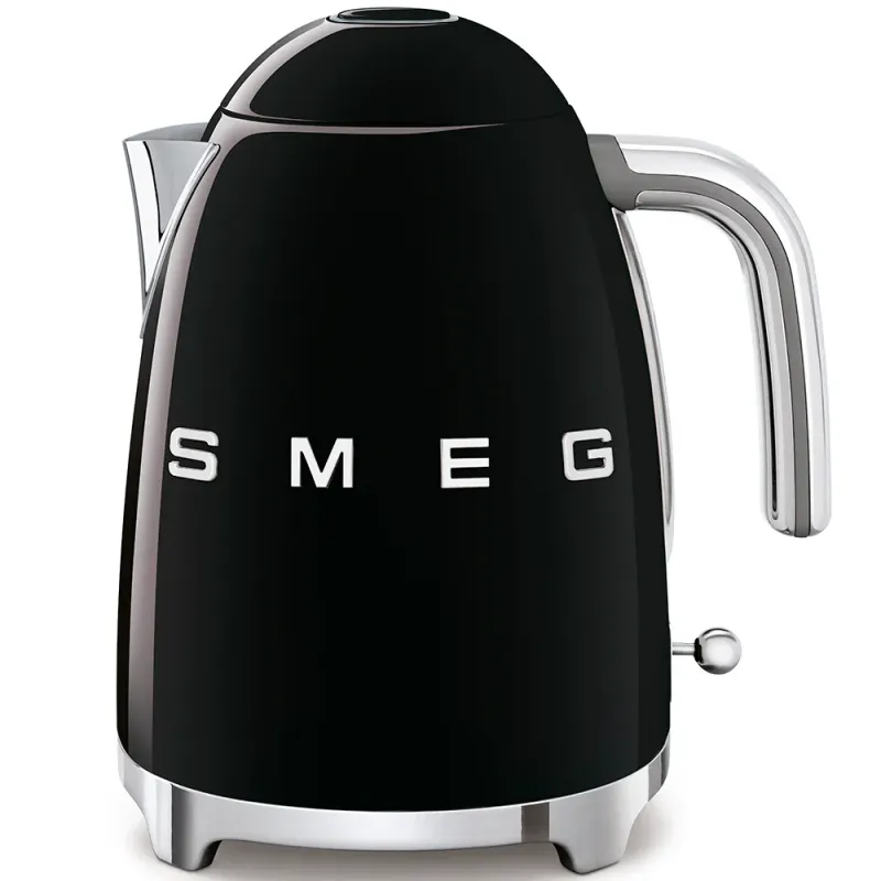 Smeg Electric Kettle Retro-style Black Glossy