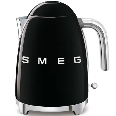 Smeg Electric Kettle Retro-style Black Glossy