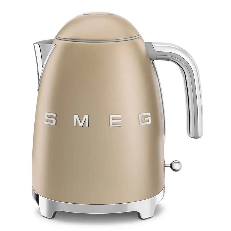 Smeg Electric Kettle Retro-style Champagne Matte