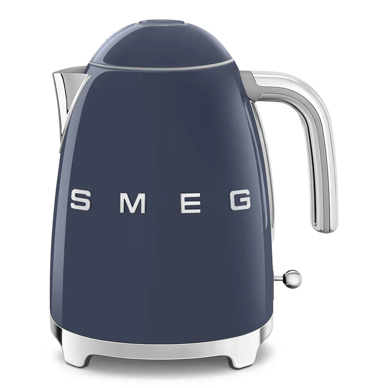 Smeg Electric Kettle Retro-style Navy Blue Glossy