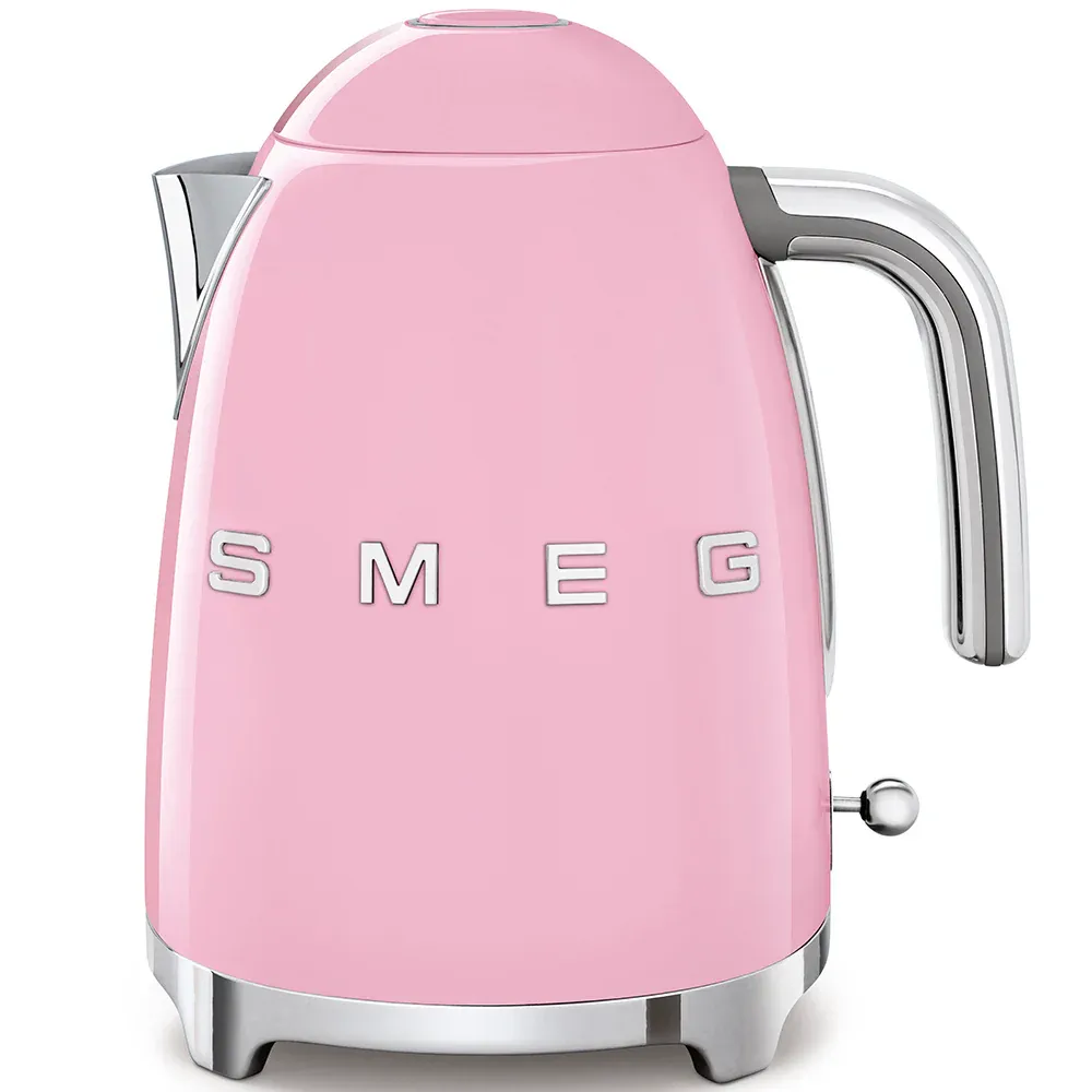 Smeg Electric Kettle Retro-style Pink Glossy