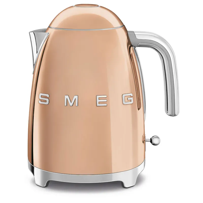 Smeg Electric Kettle Retro-style Rose Gold Glossy