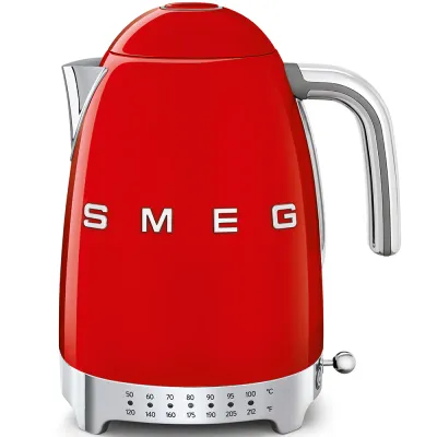 Smeg Electric Kettle Retro-style Red Glossy
