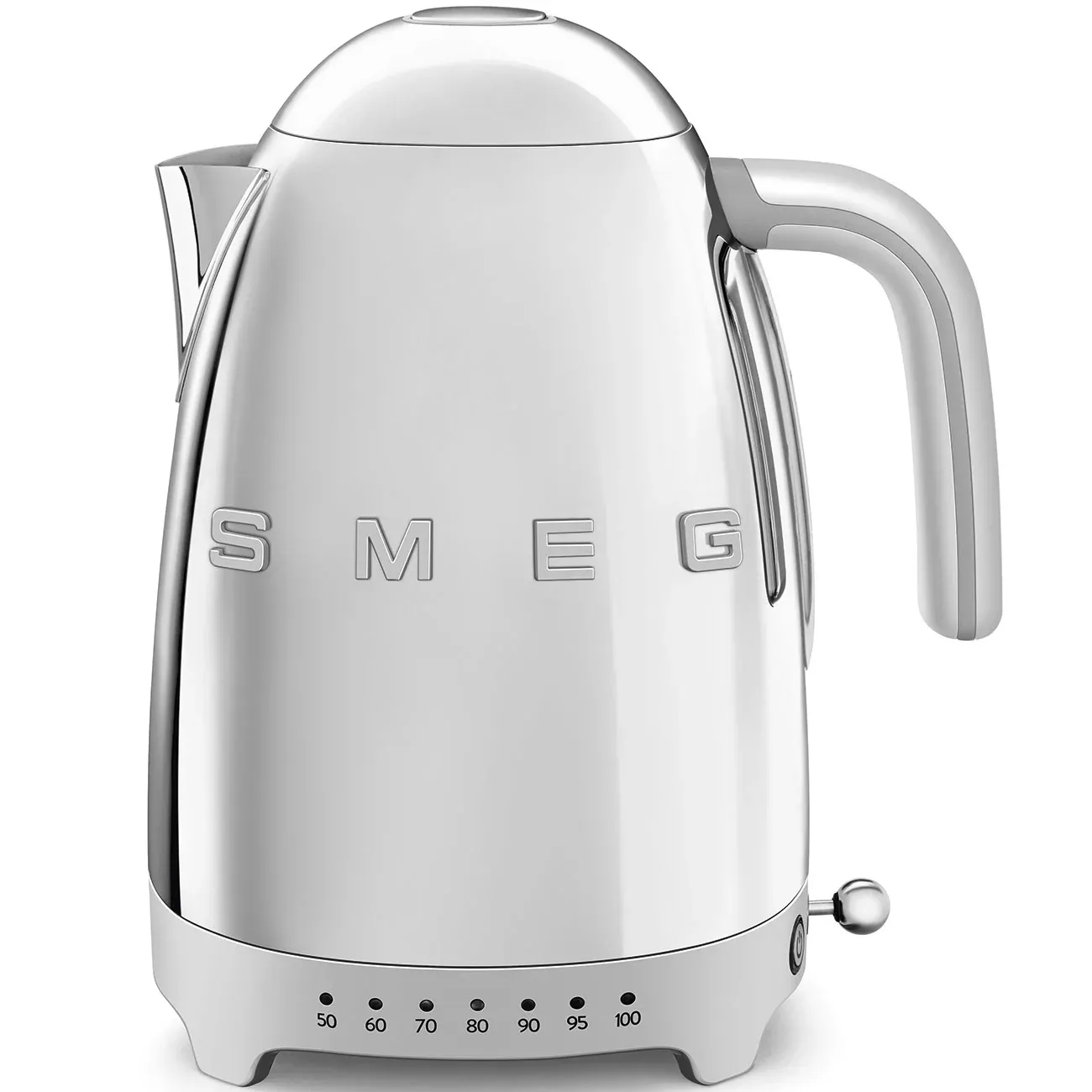 Smeg Electric Kettle Retro-style Steel Glossy