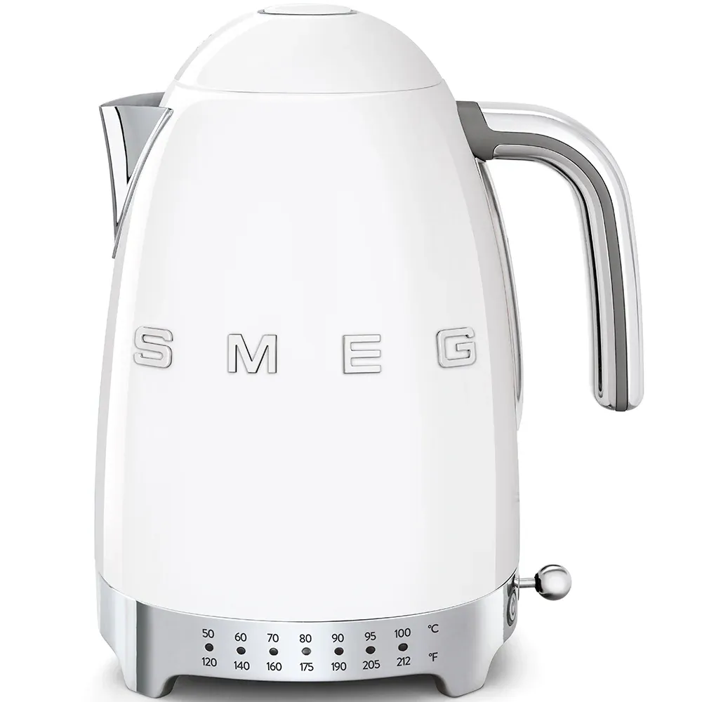Smeg Electric Kettle Retro-style White Glossy