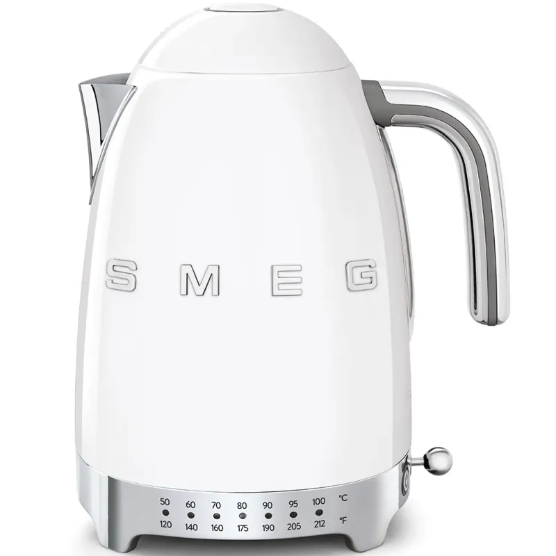 Smeg Electric Kettle Retro-style White Glossy