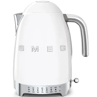 Smeg Electric Kettle Retro-style White Glossy