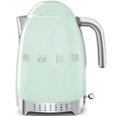 Smeg Electric Kettle Retro-style Pastel Green Glossy