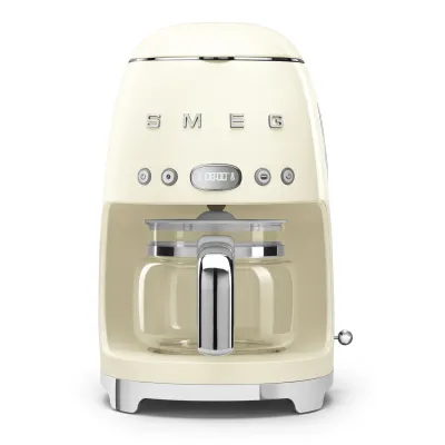Smeg Drip-Filter Coffee Machine Retro-style Cream Glossy