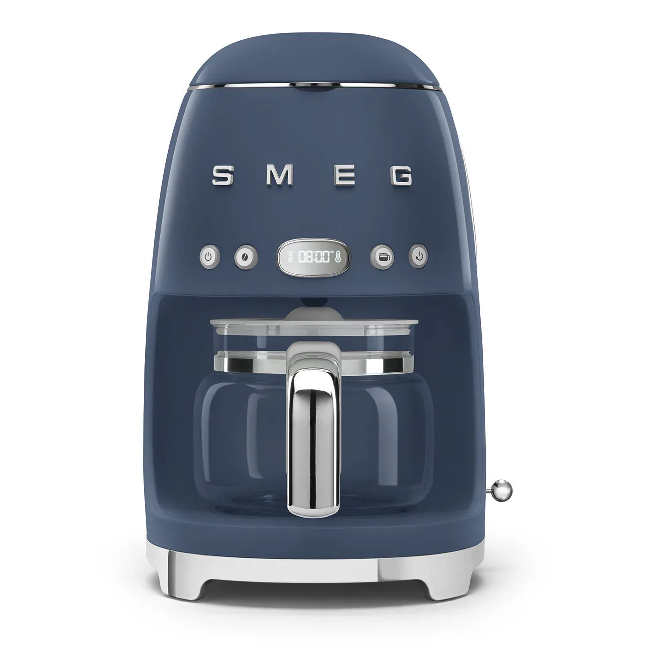 Smeg Drip-Filter Coffee Machine Retro-style Navy Blue Glossy