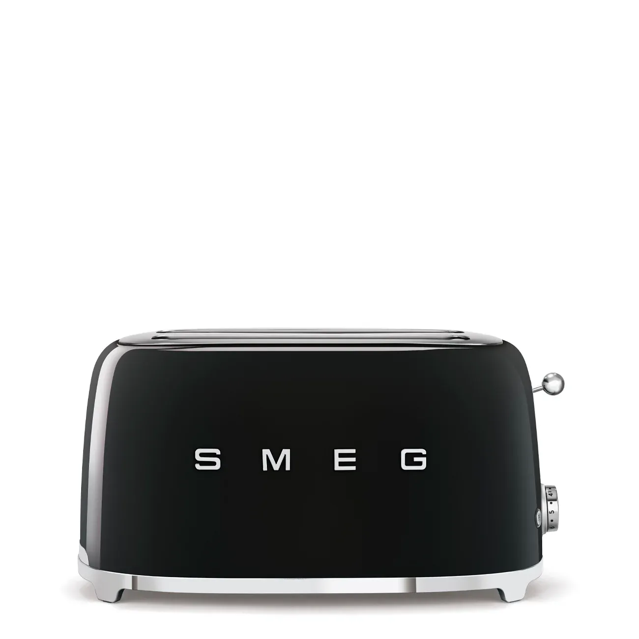 Smeg Toaster Retro-style Black Glossy