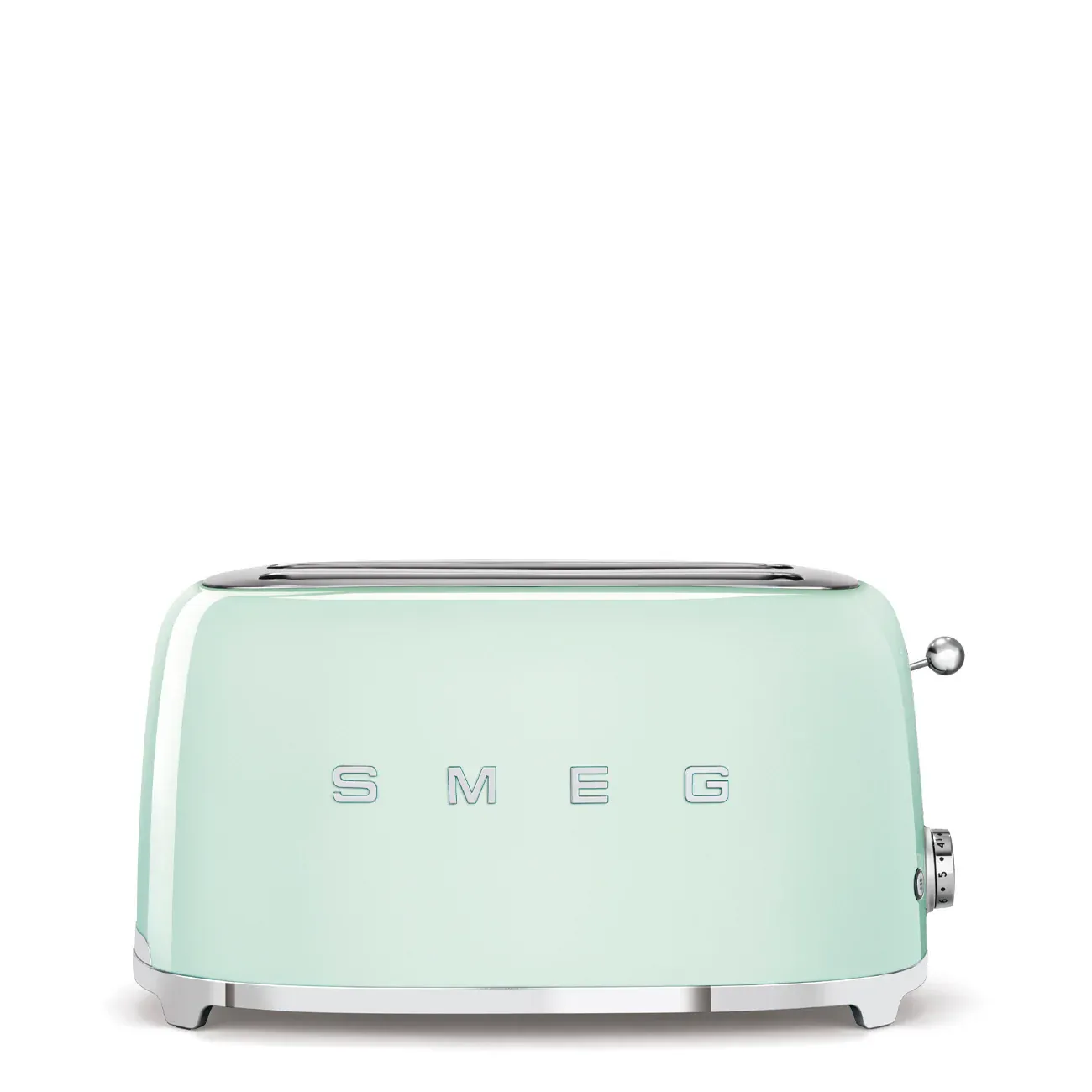 Smeg Toaster Retro-style Pastel Green Glossy