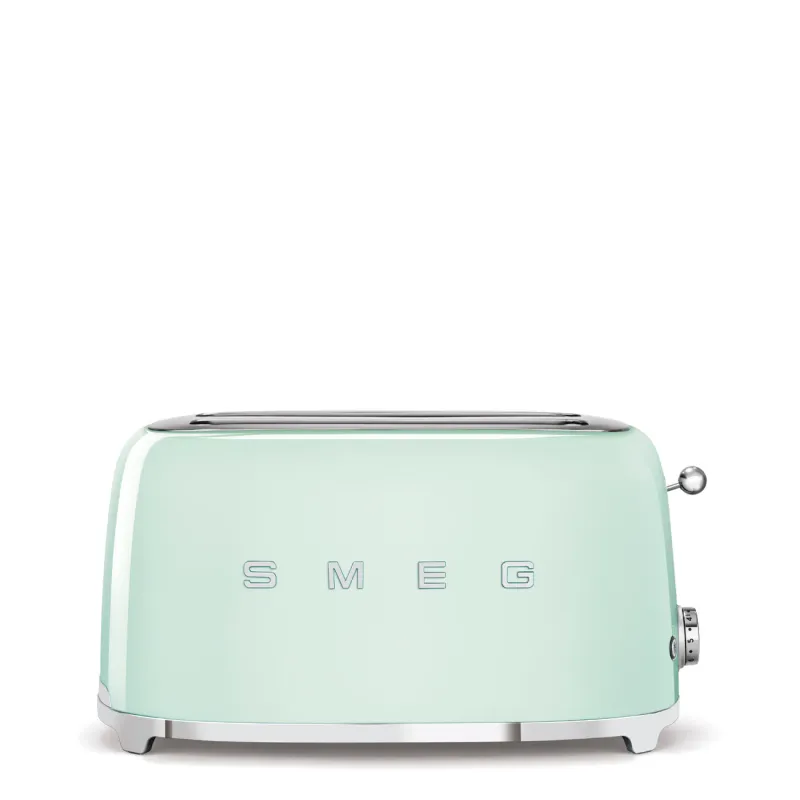 Smeg Toaster Retro-style Pastel Green Glossy