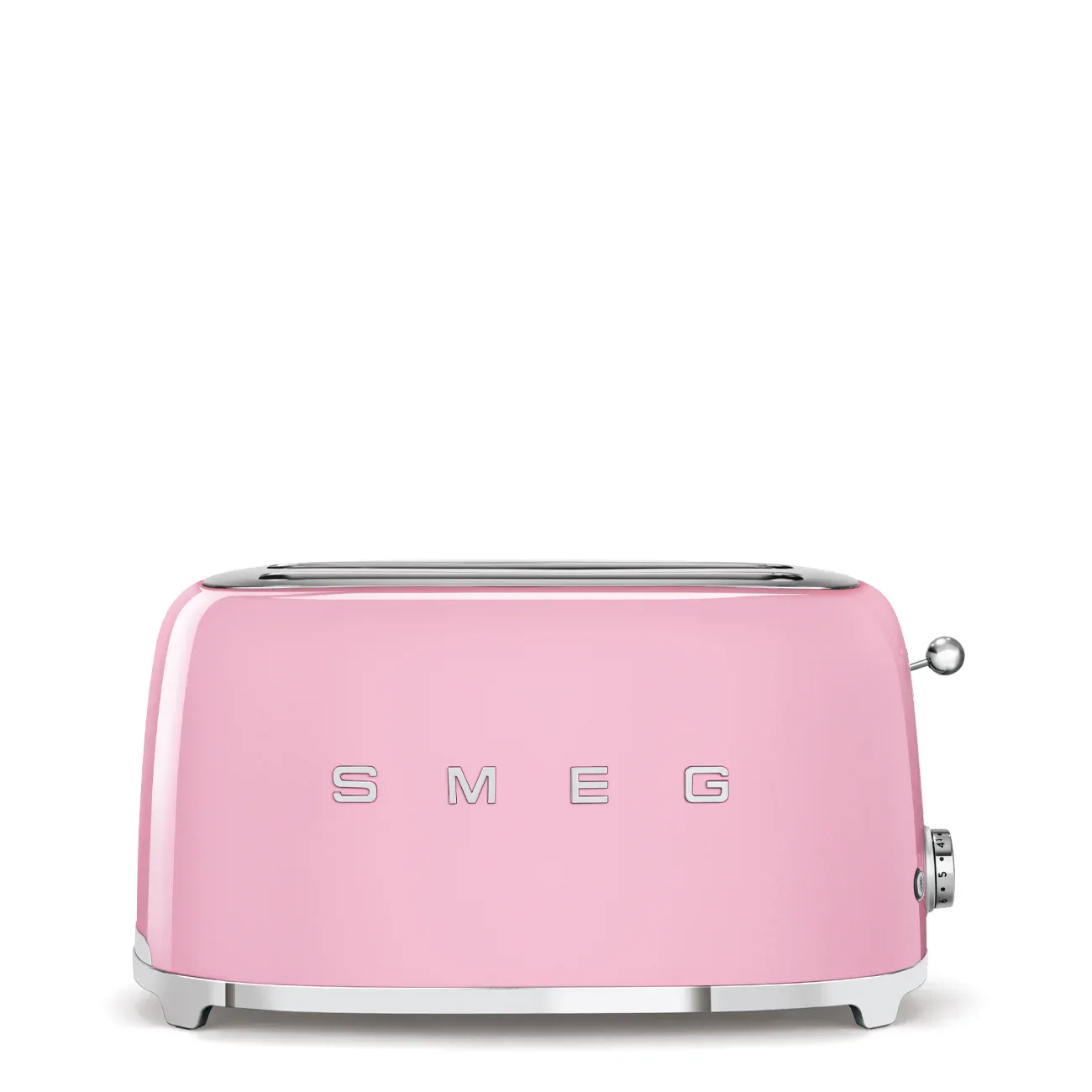 Smeg Toaster Retro-style Pink Glossy