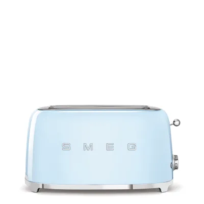 Smeg Toaster Retro-style Pastel Blue Glossy