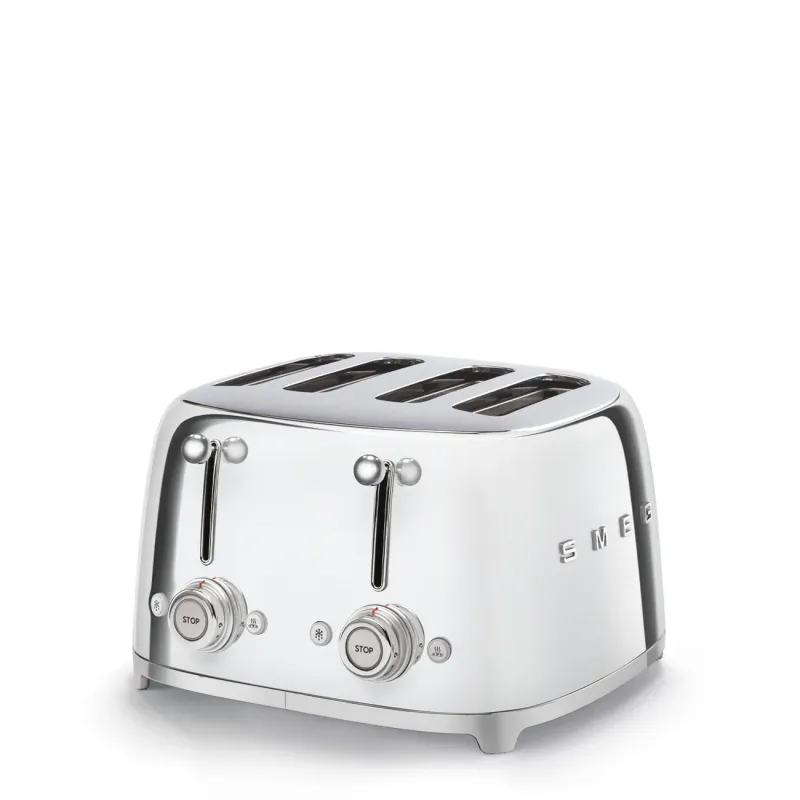 Smeg Toaster Retro-style Steel Glossy