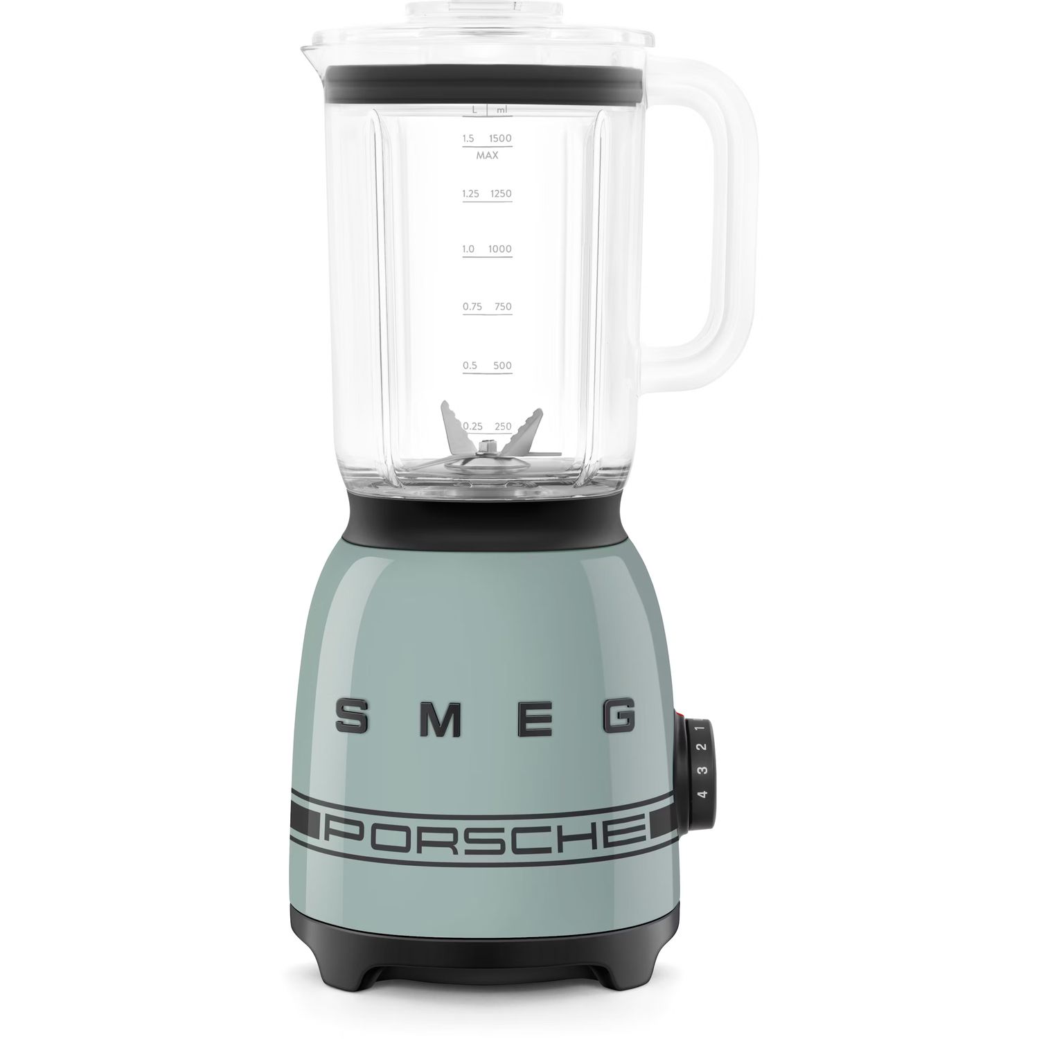 Porsche x Smeg Blender Retro-style Shade Green