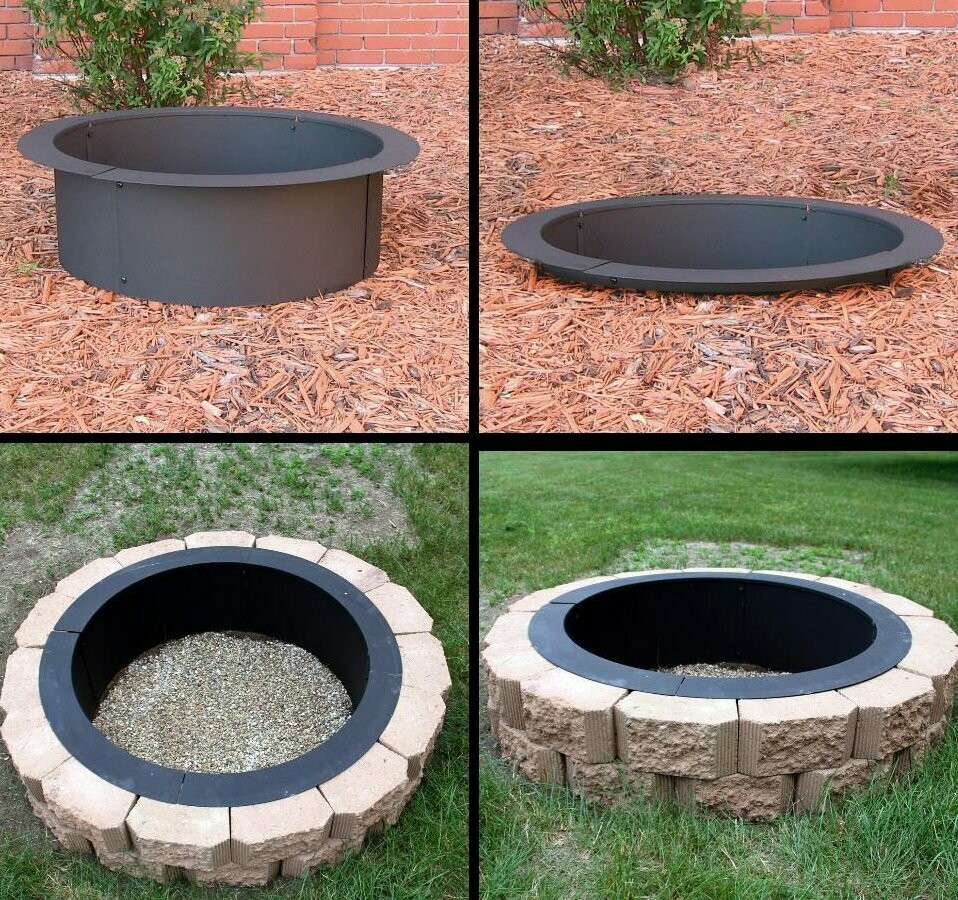 Fire Ring Diy Above Or In Ground