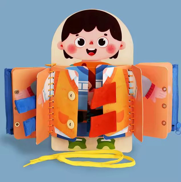 Montessori Anzieh-Lernspielzeug