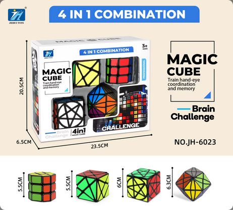Original JiehuiToys® MAGIC CUBE - ​ 4in1