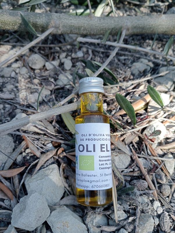Caja 64 botellas 25ml AOVE Ecológico