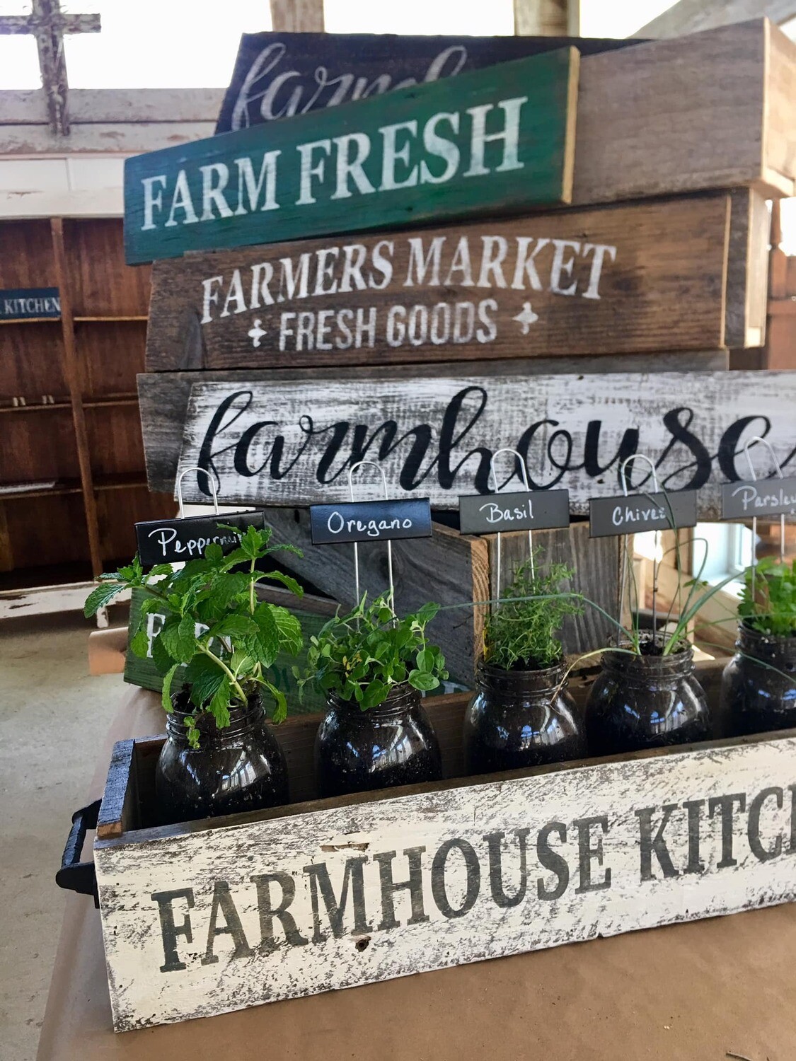 Herb Garden &amp; Window Box