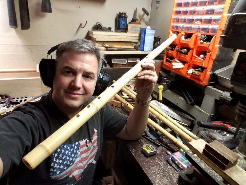 Handmade Kill Bill Bamboo Flute | Japanese Yokobue Inspired by the Iconic Film | KODOAN