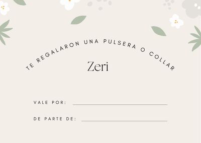 Tarjeta regalo