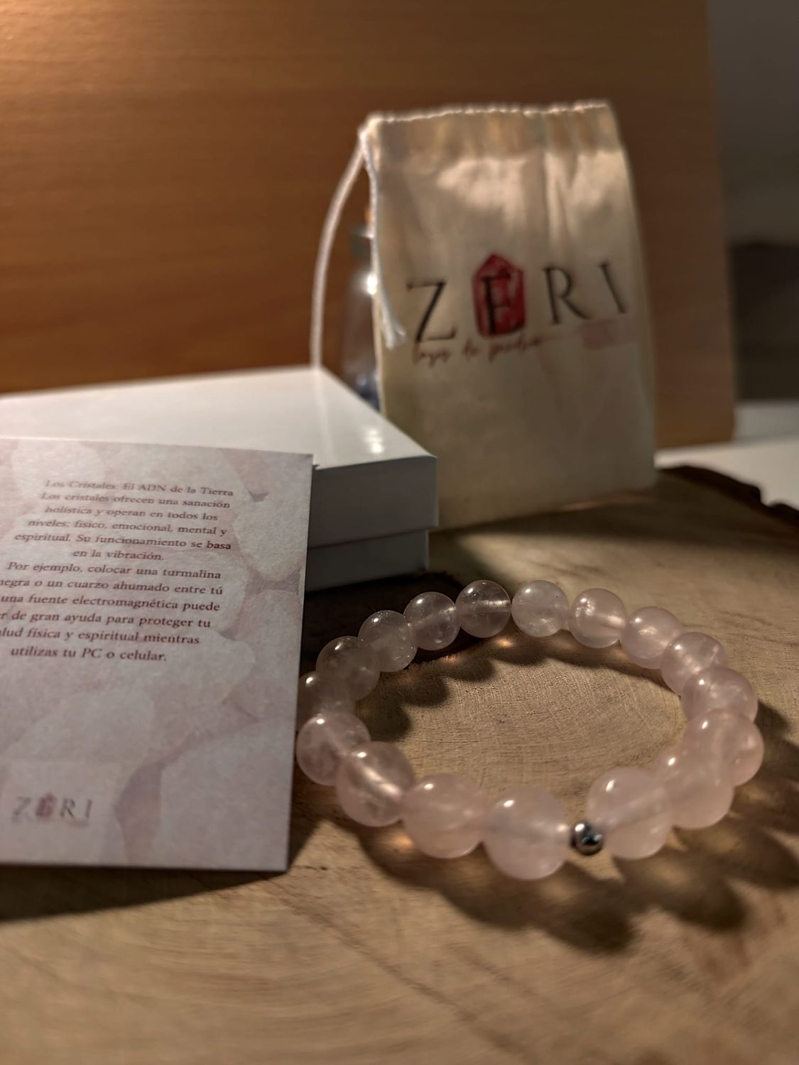 Pulsera Cuarzo Rosa
