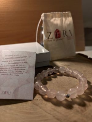 Pulsera Cuarzo Rosa