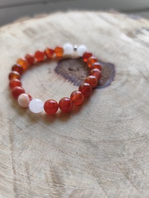 Citrino y jade blanco