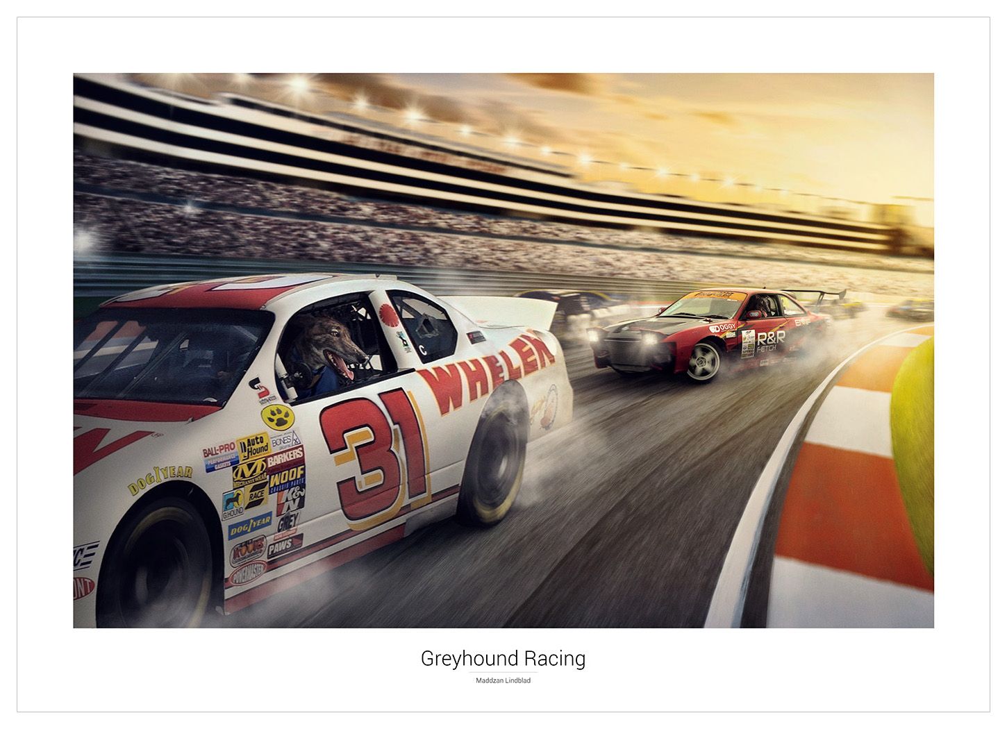 Greyhound Racing - Poster