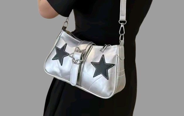 Stellar Snap Faux Leather Handbag